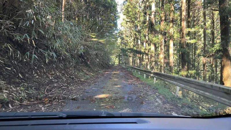 小田深山渓谷 紅葉を見に秋のドライブを楽しみながら行ったよ。